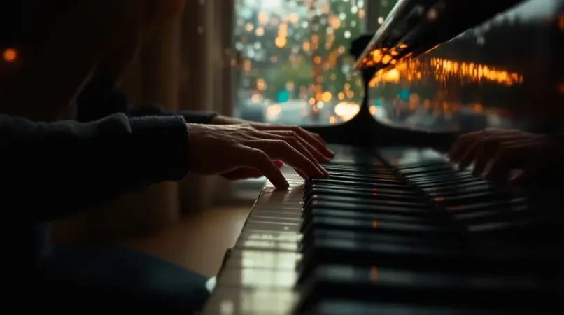 午夜影院在线 - 钢琴即兴演奏：雨夜的旋律